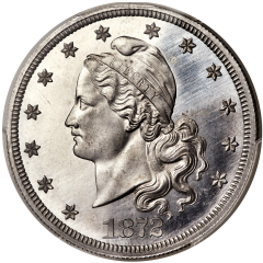 20 Dollars `1872 Double Eagle` Pattern, aluminium
