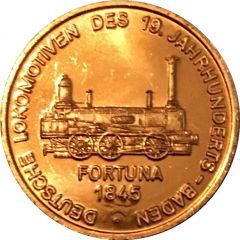 150 years of German Railroads Fortuna 1845