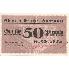 50 Pfennig Edler and Krische