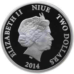 2 Dollars - Elizabeth II Year of the Horse