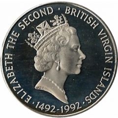 10 Dollars - Elizabeth II Christopher Columbus