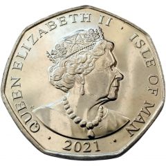 50 Pence - Elizabeth II Bust from 1980