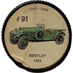 Token - Jell-O #91, Bentley