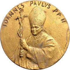 Medal - Pope John Paul II - Visit to India