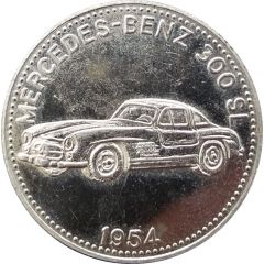 Shell Token - Famous Sports Cars Mercedes-Benz 300 SL 1954
