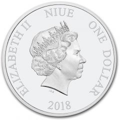 1 Dollar - Elizabeth II Season`s Greetings