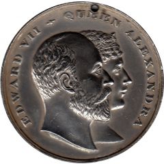 Medal - Edward VII Coronation, Pope & Co.