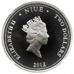 2 Dollars - Elizabeth II Florida Alligator