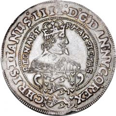 1 Speciedaler - Christian IV King bust, type 3