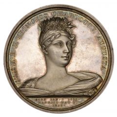 Medal - George III Death, T. Webb & G. Mills, silver