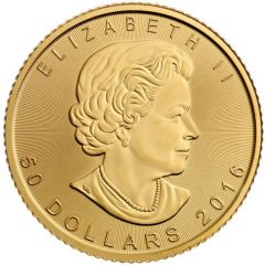 50 Dollars - Elizabeth II 4th Portrait, GML Bullion Coinage (with radial lines and security leaf)
