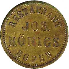 Token - Restaurant Jos. Königs Eupen