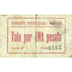 1 Peseta Beniarjó