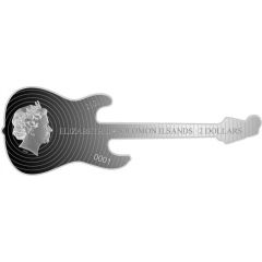 2 Dollars - Elizabeth II Stratocaster Guitar