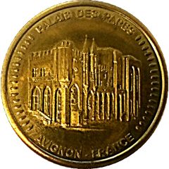 Token - Gravotech Collection Europeenne Médaille Souvenir Avignon - Palais Des Papes