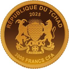 3000 Francs CFA Pope Leo XIV