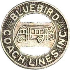 1 Adult Fare - Bluebird Coach Lines Inc. Lyons, Illinois