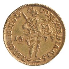 1 Ducat Amsterdam; piedfort of 2 ducat weight