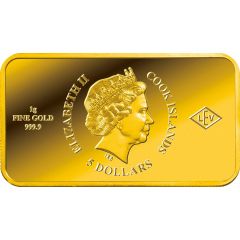 5 Dollars - Elizabeth II Treasure of the Pharaohs