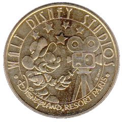 Monnaie de Paris Tourist Token - Disneyland Resort Paris Walt Disney Studios
