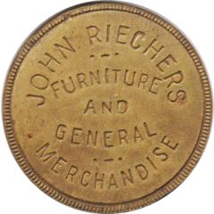 1 Dollar - John Riechers Furniture and General Merchandise Clatonia, Nebraska