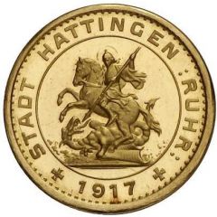 10 Pfennig - Hattingen Pattern