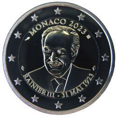 2 Euros - Albert II Rainier III, Prince of Monaco