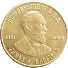 Token - Reader's Digest History of U.S. Presidents James A. Garfield