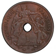 1 Cent Piedfort Pattern
