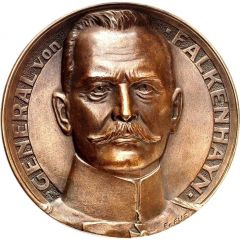 Medal - General von Falkenhayn and the war years of 1914-1915