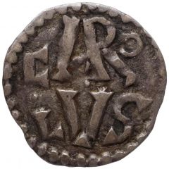 Denier - Charlemagne Chartres mint, CΛRNOTΛS