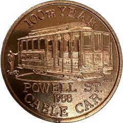 Medal - San Francisco Coin Club San Francisco, California