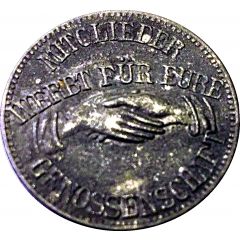 50 Pfennig Arzberg -Konsum-Verein