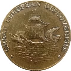 Token - Great European Discoverers Christopher Columbus