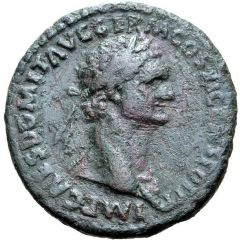 As - Domitian ANNONA AVG S C, Annona