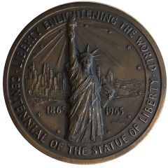 Medal - Statue of Liberty Centennial American Museum of Immigration