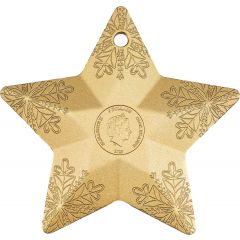 5 Dollars - Elizabeth II Posthumous, Snowflake Star