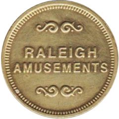Token - Raleigh Amusements Garner, North Carolina