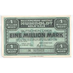 1 000 000 Mark Maschinenbau-Anstalt Humboldt