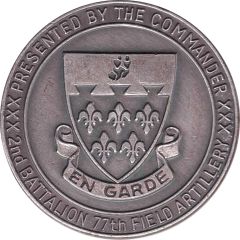Token - 2nd Battalion 77th Field Artillery