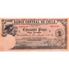 50 Pesos 5 Condores