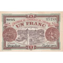 1 Franc - Chambres de Commerce de Cahors