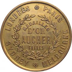 Médaille d`or Aucher Frères