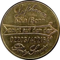 Spinner Token - Lufthansa Colonge/Bonn Party Service