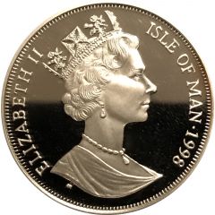 1 Crown - Elizabeth II Birman cat, Silver Proof