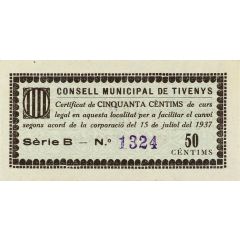50 Céntimos Tivenys