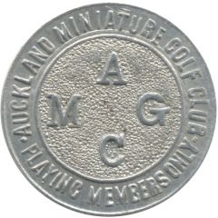Token - Queens Arcade AMGC Auckland Miniature Golf Club
