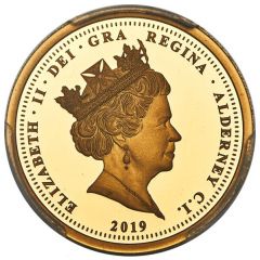 1 Sovereign - Elizabeth II Una and the Lion