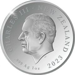 1 Dollar - Charles III 1st Portrait - Coronation, Silver Proof