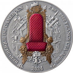 2000 Francs Mongol Empire